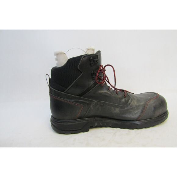 Red Wing 2400 Mens Sz 12 D Black Leather Composite Toe Lace Up Ankle Work Boots main image 6
